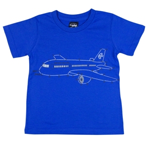 Kids Join the Dots T-shirt Small Royal Blue 
