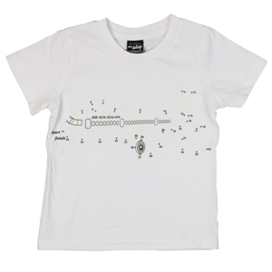Kids Join the Dots T-shirt Small White Also available in Royal Blue